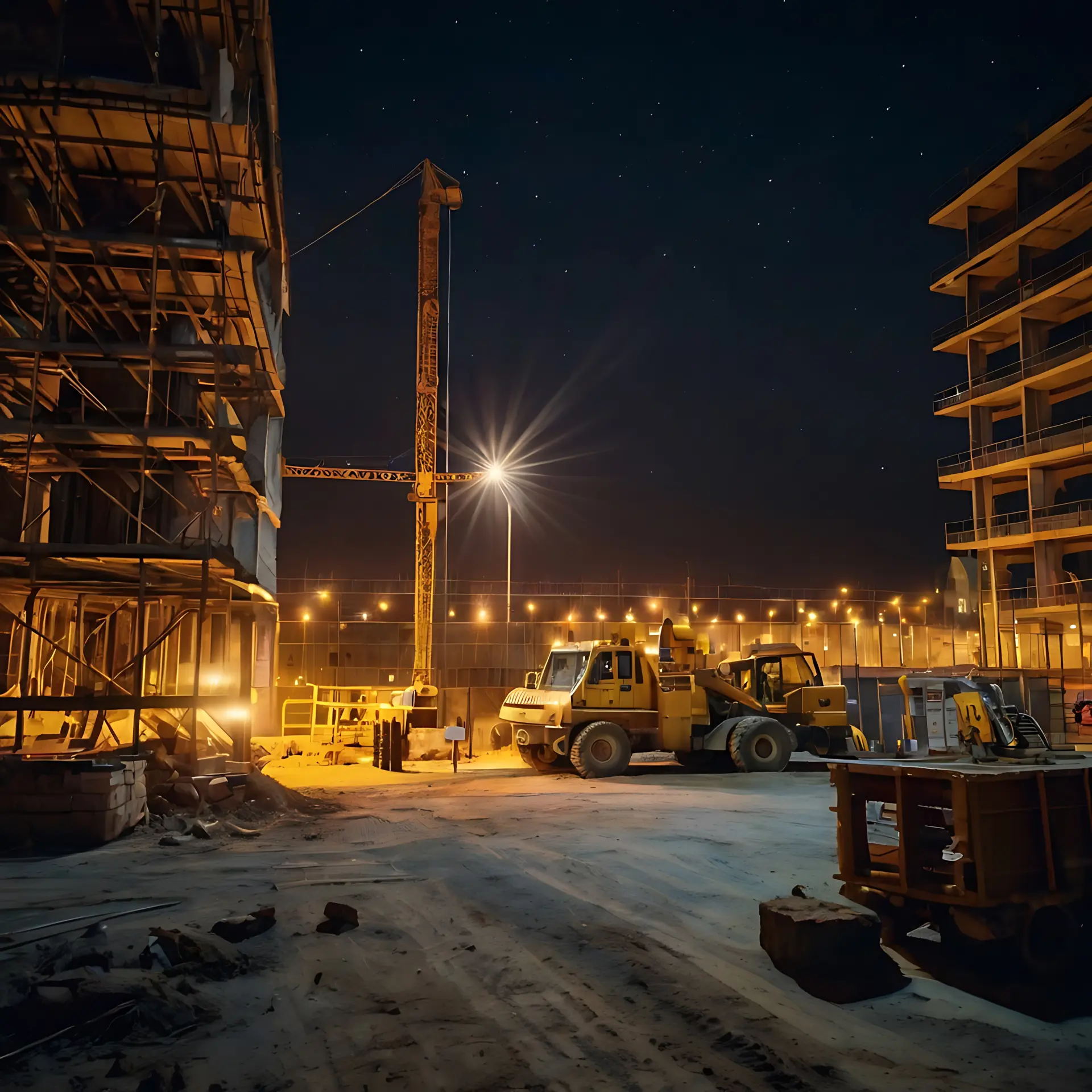 Benefits of Mobile Lighting Towers on Construction Sites