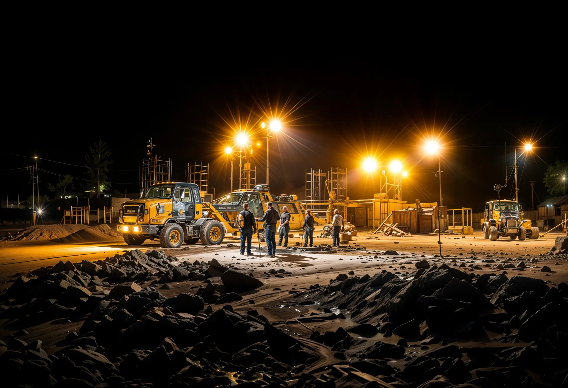 Helping Workers Feel Safe - Proper Site Lighting